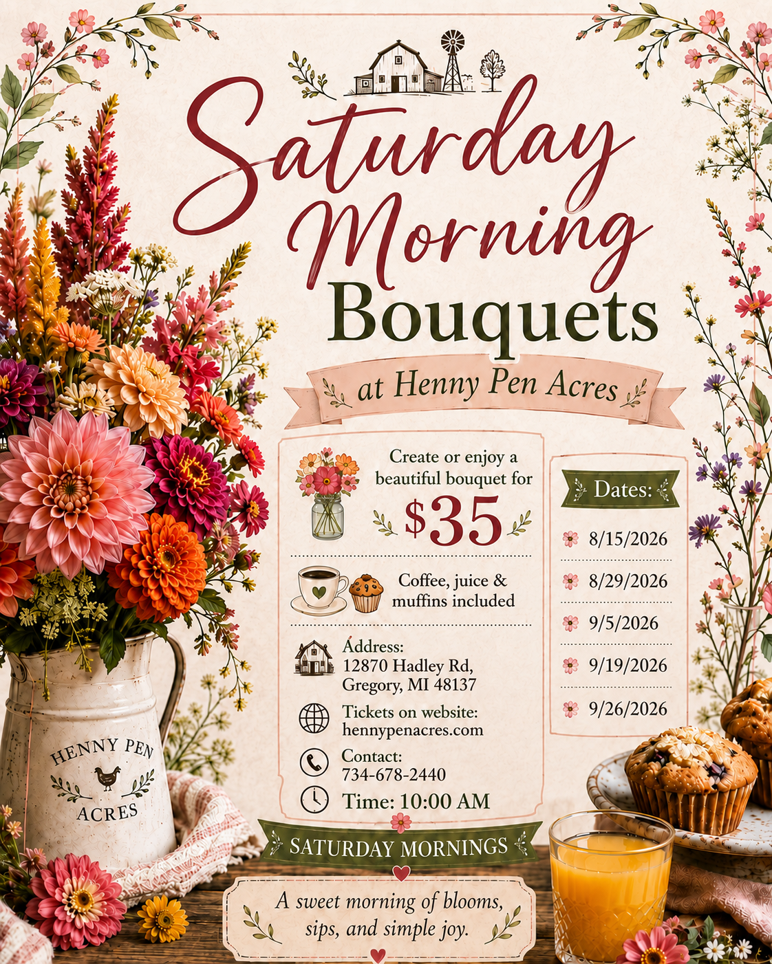 Saturday Morning U-Pick