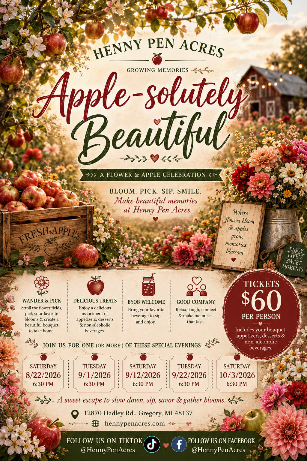 Apple-solutely Beautiful at Henny Pen Acres